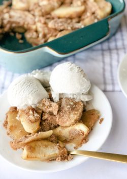 Apple Crisp with Coconut Oil Recipe | Mollie Mason