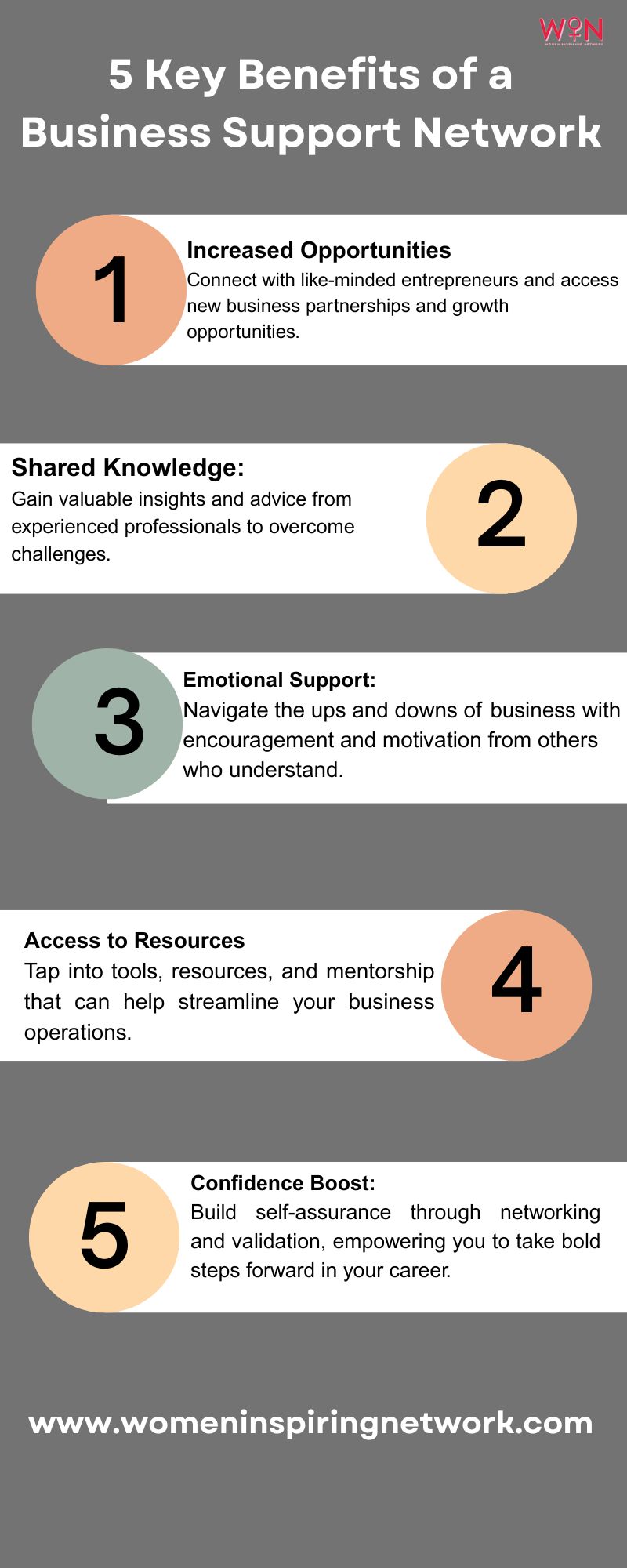 5 Key Benefits of a Business Support Network