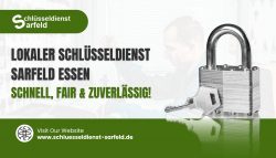 Lokaler Schlüsseldienst Essen Sarfeld – Schnell, fair & zuverlässig!