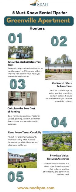 5 Must-Know Rental Tips for Greenville Apartment Hunters