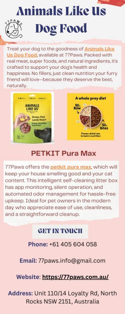 Natural Nutrition for Your Pack – Animals Like Us Dog Food