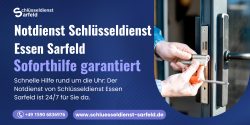 Notdienst Schlüsseldienst Essen Sarfeld – Soforthilfe garantiert