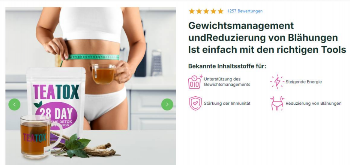 SlimMe Detox Tea Vorteile – Warum sich der Detox-Tea lohnt