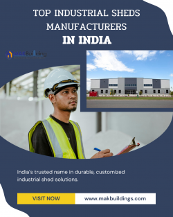 Top Industrial Sheds Manufacturers in India