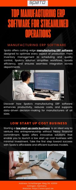 Top Manufacturing ERP Software for Streamlined Operations
