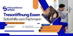 Tresoröffnung Essen – Soforthilfe vom Fachmann