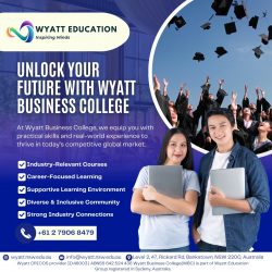 Unlock Your Future with Wyatt Business College – Industry-Ready Education in Sydney!