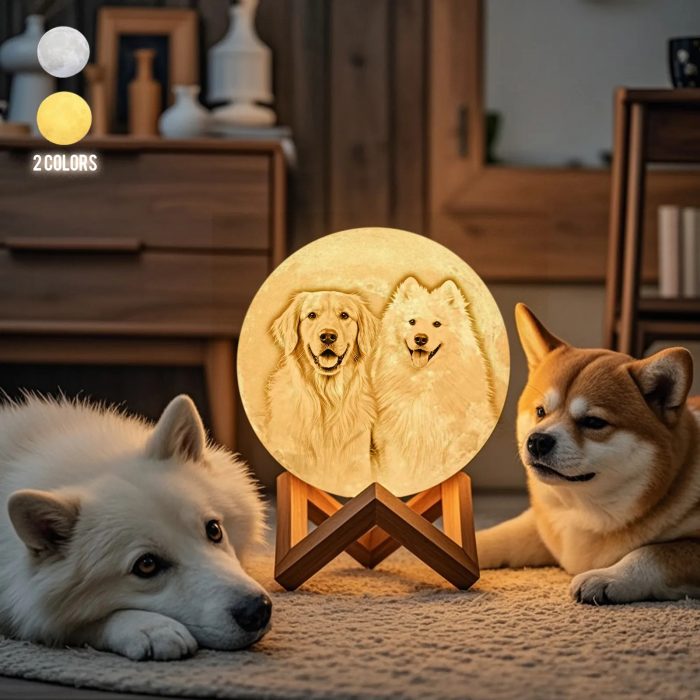 Lámpara de Luna con Foto Personalizada
