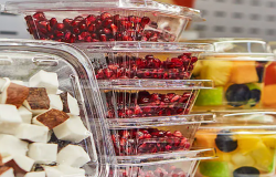 Standalone PLA Compostable Takeaway Containers