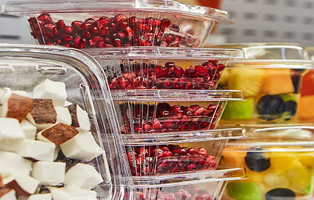 Standalone PLA Compostable Takeaway Containers