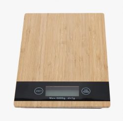 bamboo cutting board electronic kitchen scale