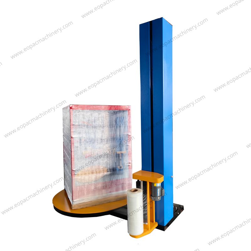 Pallet Wrapper with Scale Weighing