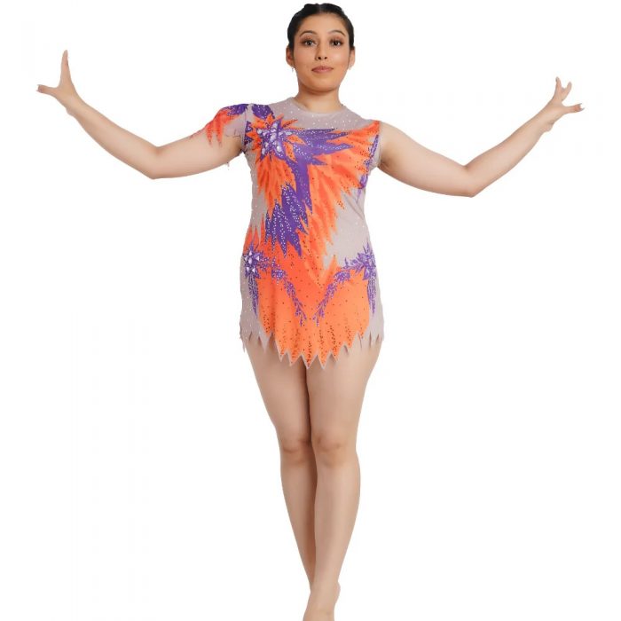 Stylish Rhythmic Yoga Costume By Swades Sports