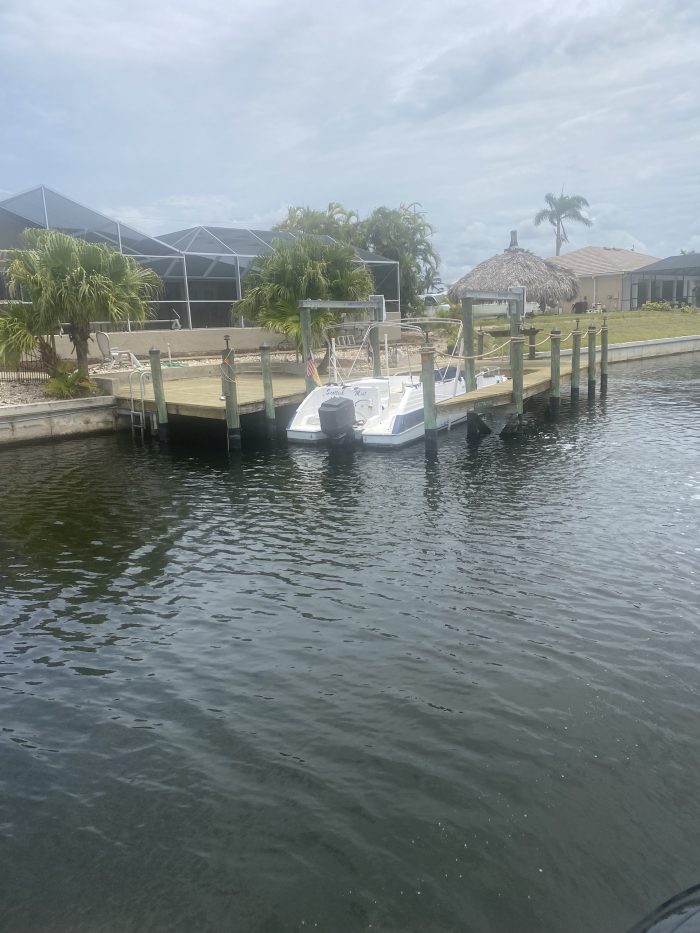 Boat lift installation Florida