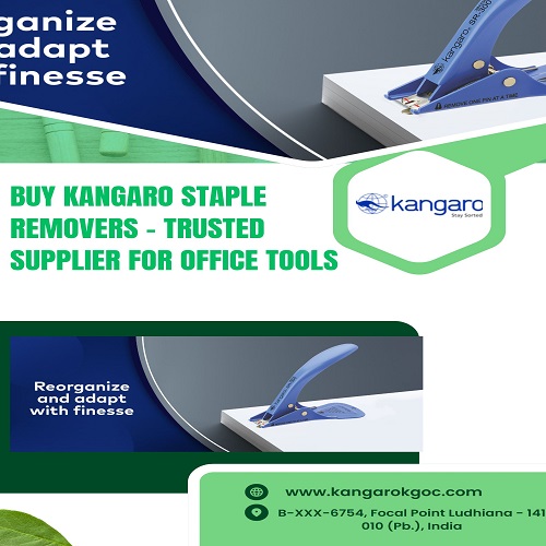 Buy Kangaro Staple Removers – Trusted Supplier for Office Tools