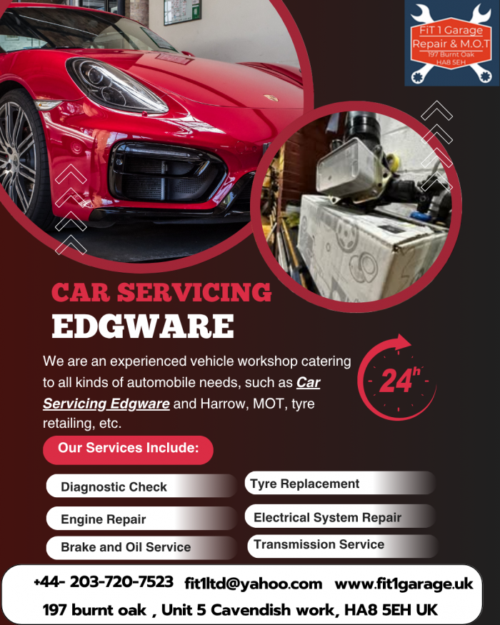 Car Servicing Edgware