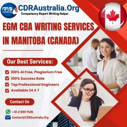EGM CBA Writing Services – in Manitoba (Canada)