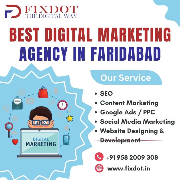 Best Digital Marketing Agency in Faridabad: Grow Your Business Online with the Right Partner