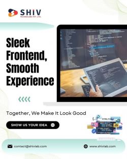 Trusted Front End Development Services by Shiv Technolabs