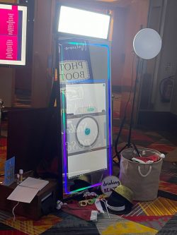 Strike a Pose with the Stylish Magic Mirror Photobooth