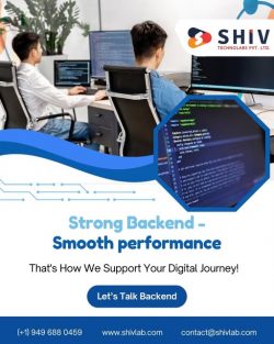 Innovative Backend Development Services by Shiv Technolabs