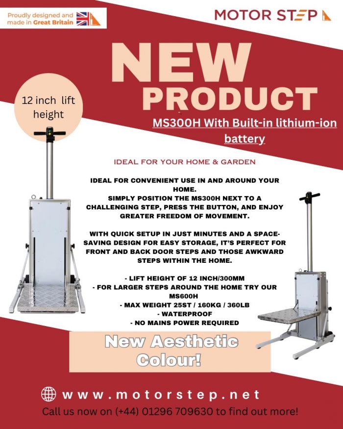 MS300H Step Lift – Easy Access for Home & Garden Use