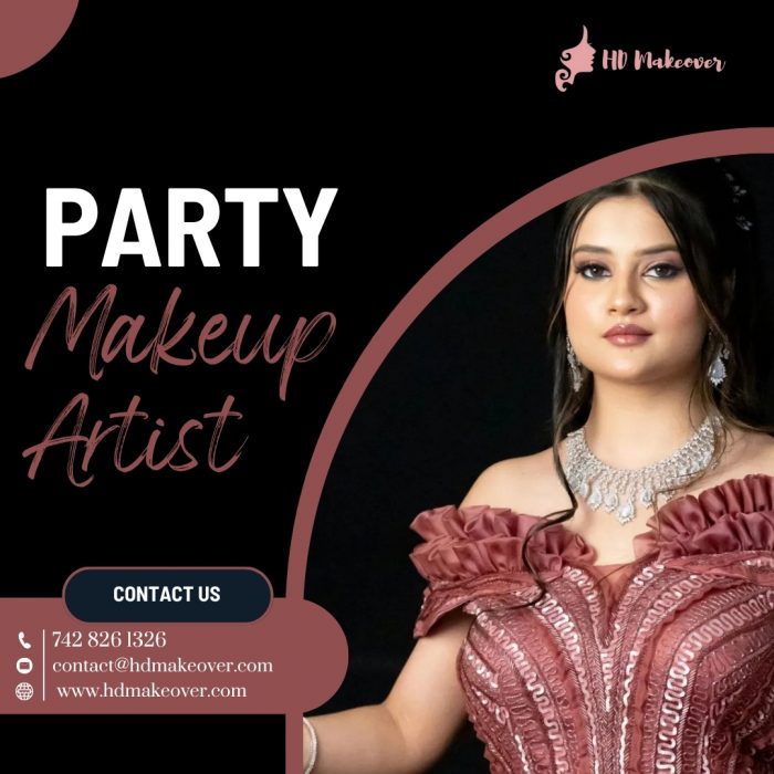 Book a Professional Party Makeup Artist for Your Next Event!