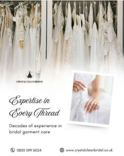 Wedding Dress Cleaning Services In UK