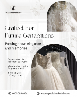 Wedding Dress Cleaning In UK
