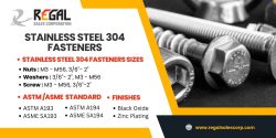 Buy SS 304 Fasteners from Trusted Manufacturers