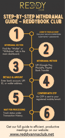 ReddyBook Club: Quick and Simple Withdrawal Instructions