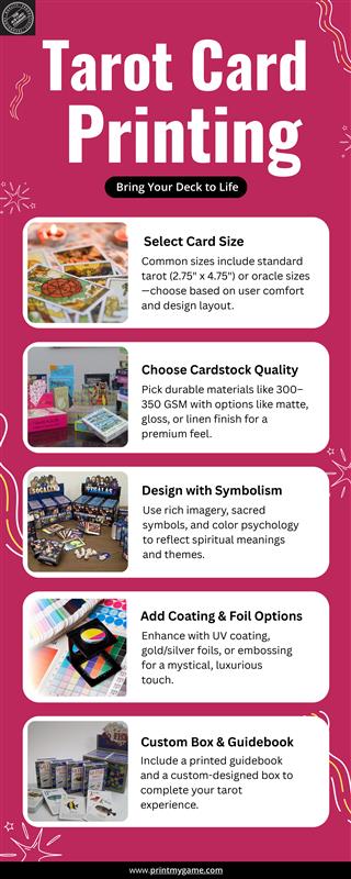 Tarot Card Printing: Bring Your Deck to Life