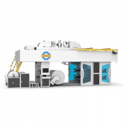 ZPCD 4-color Stack Flexographic Printing Machine