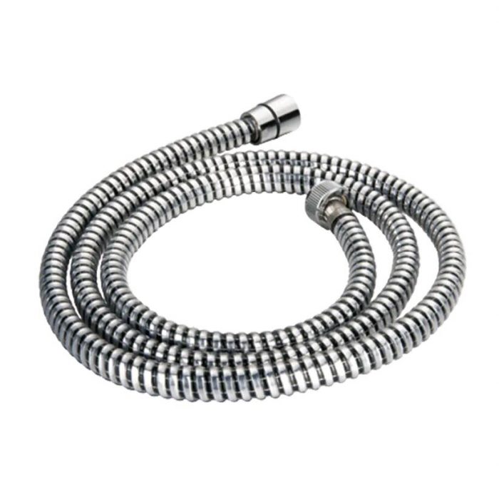 1.5M PVC shower hose silver&black