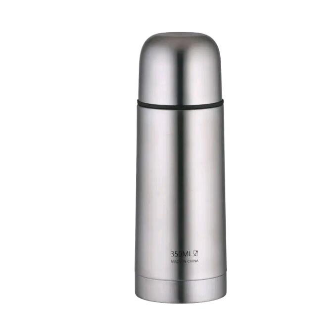 Bullet Double Bounce Switch Lid Stainless Steel Vacuum Bottle