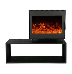 Indoor Freestanding Wood Burning Fireplace