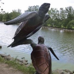 Flamingo Sculpture