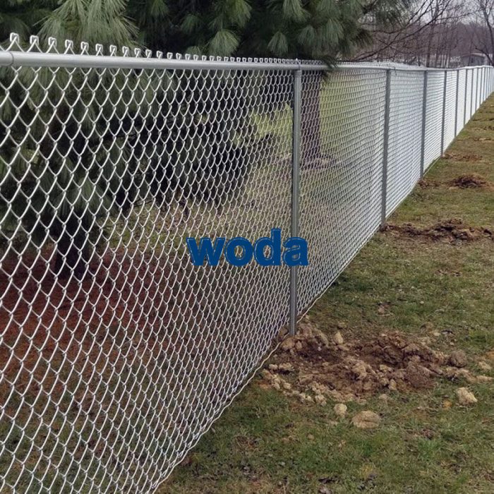 Galvanized Chain Link Fence