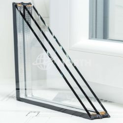 triple glazed glass