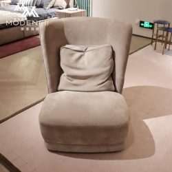 Beige Accent Chair