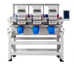 Multi-head embroidery machine