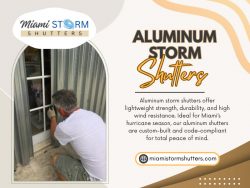 Aluminum Storm Shutters