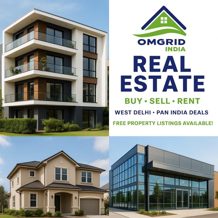 OMGRID India – Your Real Estate Partner Across West Delhi & Pan India