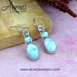 Wholesale Real Larimar Stone Jewelry for Resale – Akrati Jewels