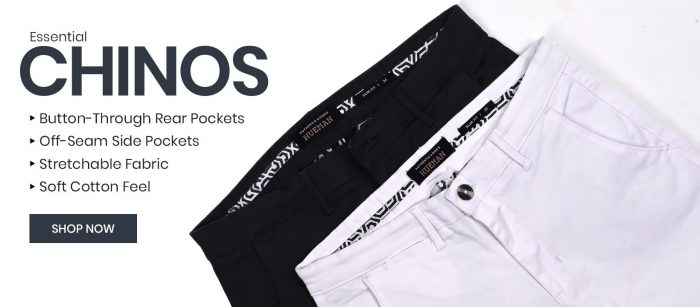 Upgrade Your Style with Men’s Chinos from Lalaland.pk
