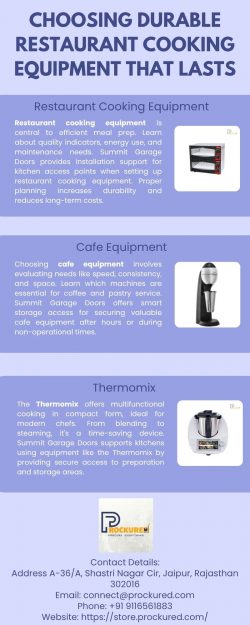 Choosing Durable Restaurant Cooking Equipment That Lasts