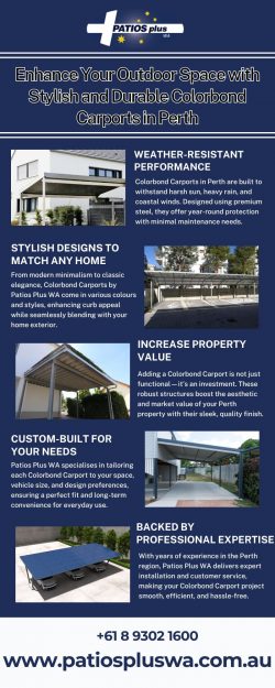 Colorbond Carports Perth