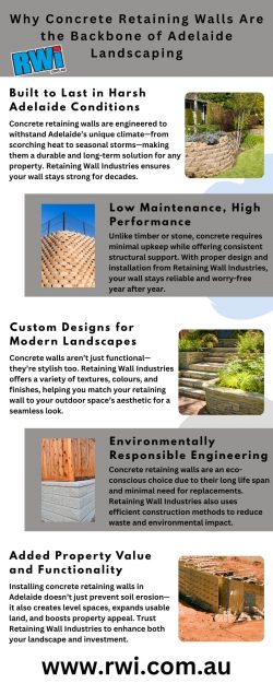 Concrete Retaining Walls Adelaide