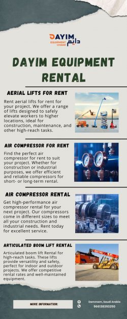 Affordable Air Compressor Rental for Various Applications