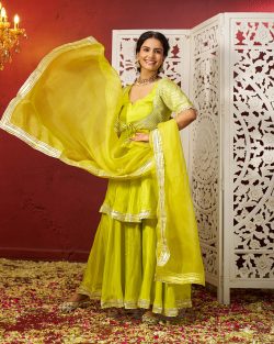 Buy Premium Silk Gotapatti Sharara Set for Women